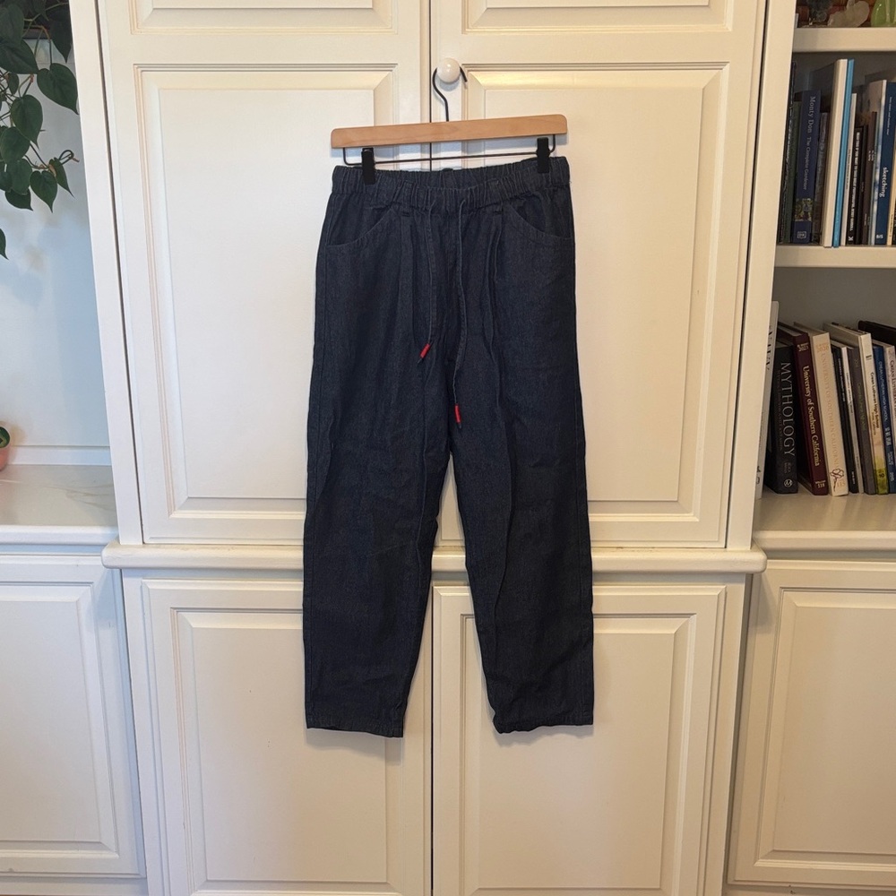 Japanese Dark Wash Blue Jeans